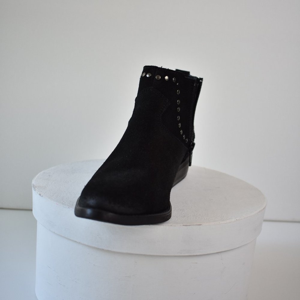Treasure & Bond Studded Black Suede Ankle Booties - Picture 2 of 5